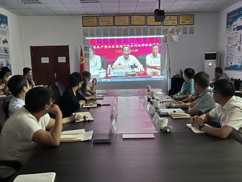 【河海水文】水發(fā)水控集團(tuán)黨委委員、紀(jì)委書記王高升到河海公司全面從嚴(yán)治黨、黨風(fēng)廉政建設(shè)專題調(diào)研 (1).jpg